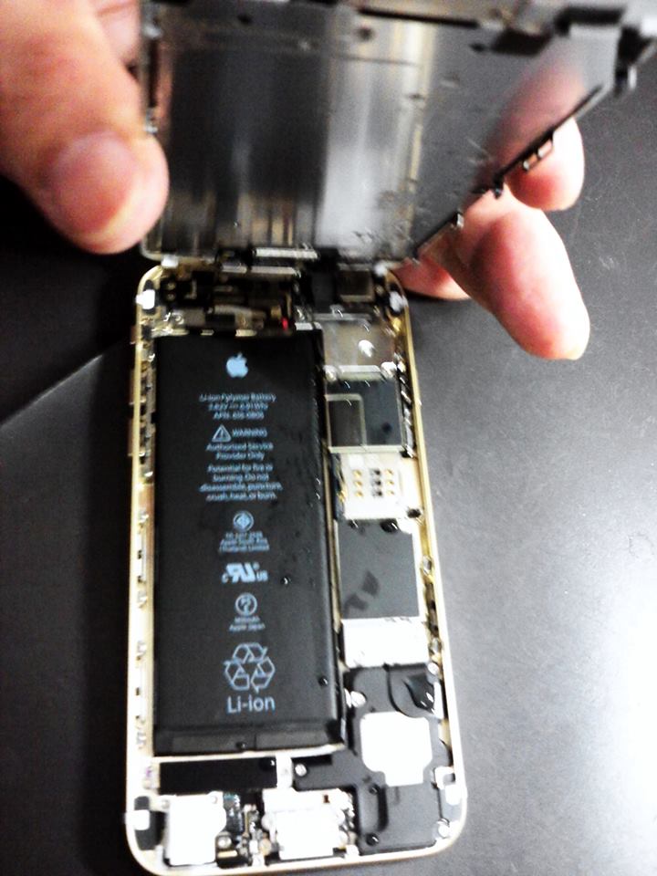 iPhone6 水没復旧修理