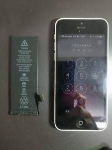 iPhone5C-バッテリー交換_1_20180209