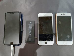 iPhone8-ガラス割れ & iPhone6S-バッテリー交換_1_1_20190113